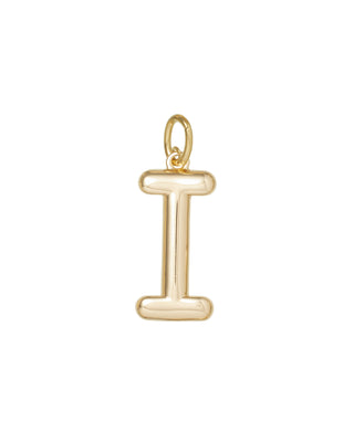 The Very Big Puffy Initial Charms