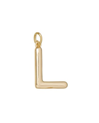 The Very Big Puffy Initial Charms