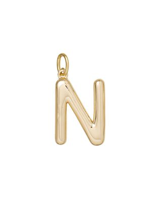 The Very Big Puffy Initial Charms