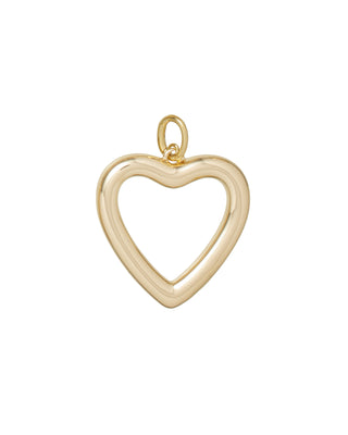 The Very Big Puffy Initial Charms