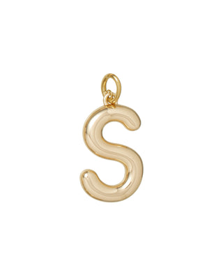 The Very Big Puffy Initial Charms