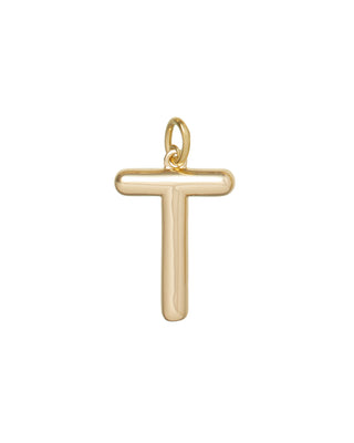 The Very Big Puffy Initial Charms
