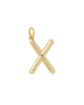 The Very Big Puffy Initial Charms