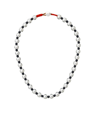 Roxanne Assoulin well bred beaded necklace in silver