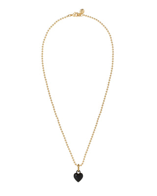 The Itsy Bitsy Puffy Heart Charm Necklace