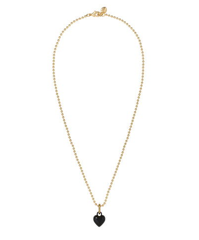 The Itsy Bitsy Puffy Heart Charm Necklace