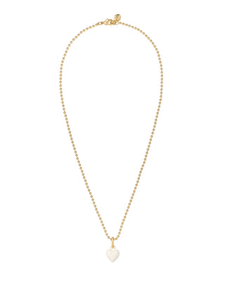 The Itsy Bitsy Puffy Heart Charm Necklace