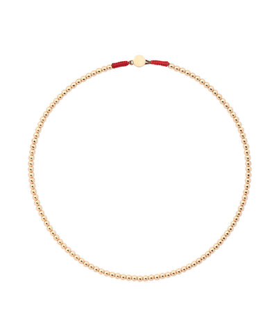 Gold Baby Bead Necklace