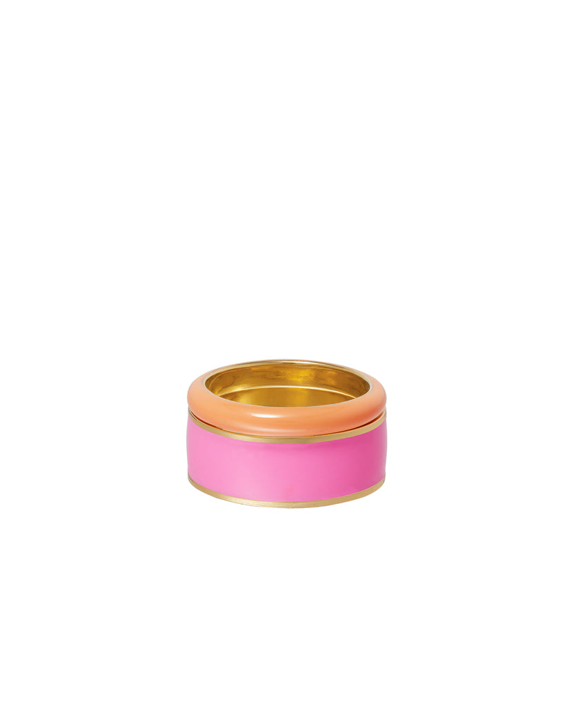 Banded Rings in Rose Crush – Roxanne Assoulin