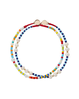 Beach and Beyond Pearl Anklet