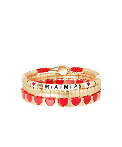 Mama Endless Love Bracelet Trio