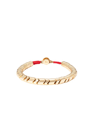 Roxanne Assoulin Gold Wave Bracelet Single Product Image