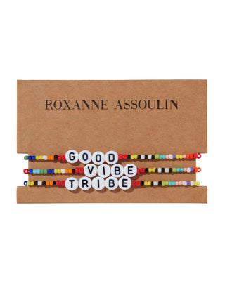 Roxanne Assoulin Good Vibe Tribe Happy Camper Bracelet Bunch