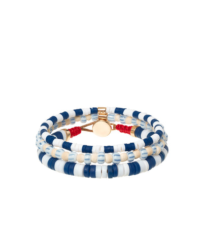 Kid's Summer Stripes Bracelet Trio