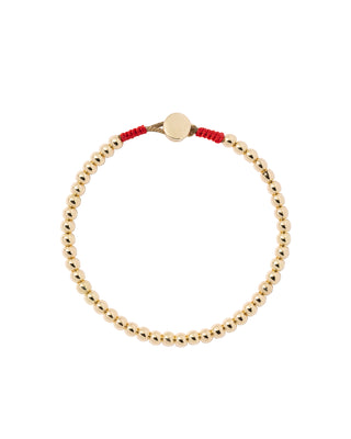 Gold Baby Bead Men's Bracelet