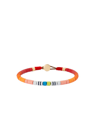 Rainbow Gemstone Beaded Bracelet | SUNROOM