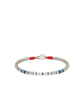 Leather Bracelet - Family - To Dad-to-be - Inside Me Beats Two Hearts -  Wrapsify