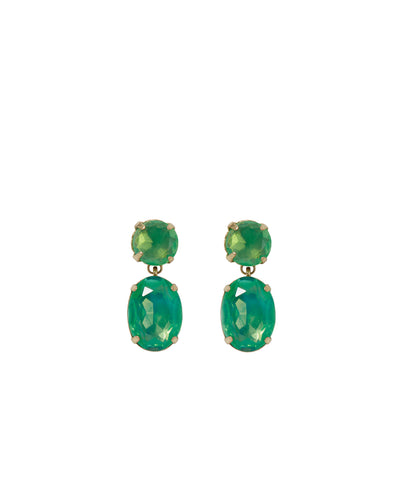 Simply Emerald Earrings