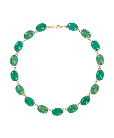 Simply Emerald Necklace