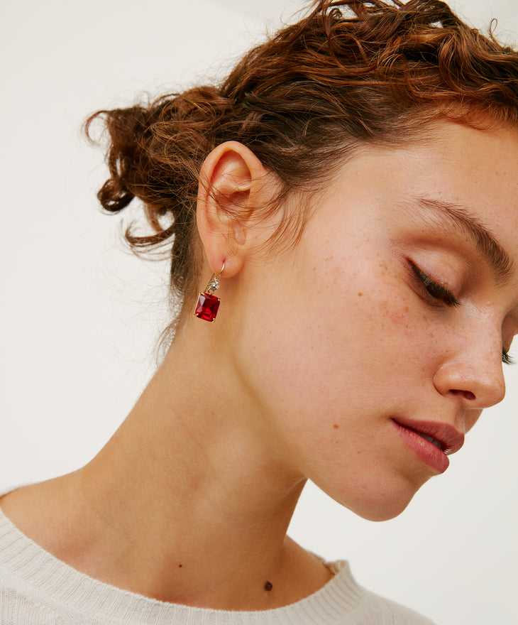 Roxanne Assoulin - The Drop Earrings Emerald