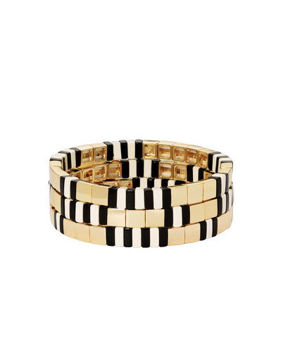 Roxanne Assoulin The Piano Bracelet Set of Three Product Image