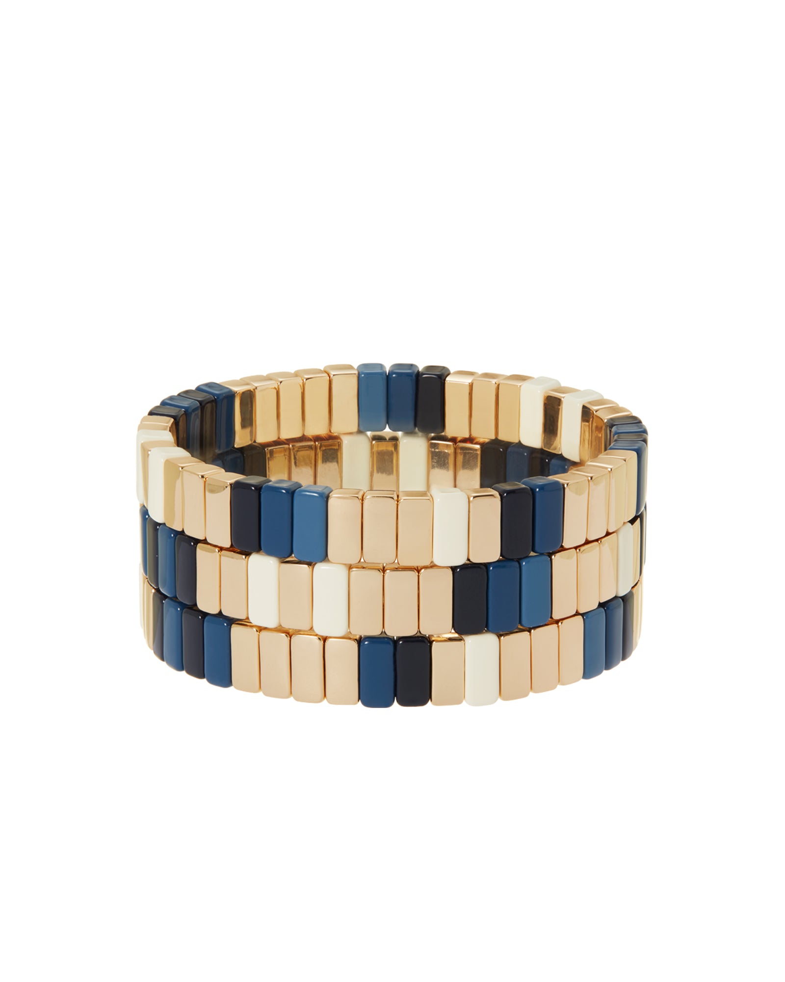 Roxanne Assoulin フープ サークル クリスタル ドット エナメル Twinkle Twinkle Bracelets in Gold – Roxanne Assoulin